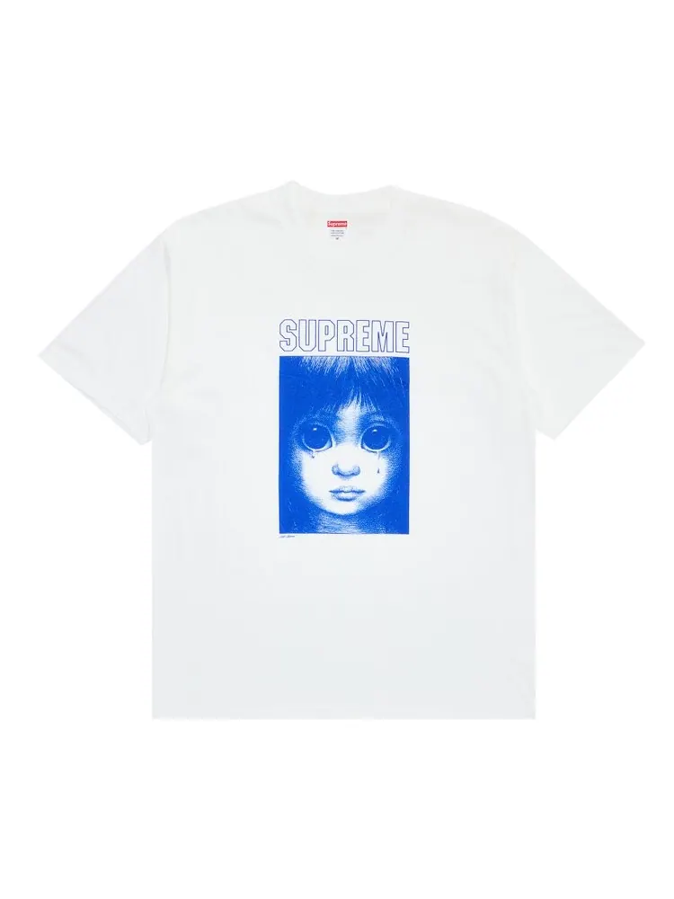 Футболка Supreme Margaret Keane Teardrop Tee — изображение 1 из 2, белый