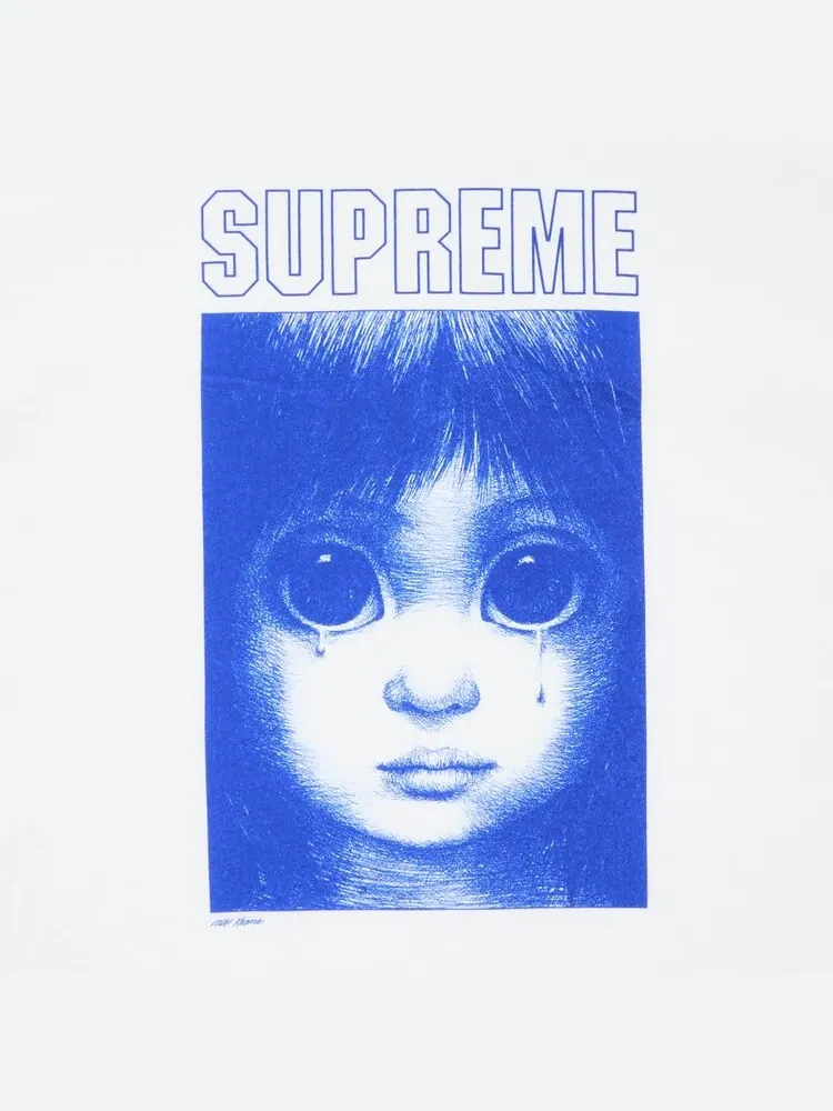Футболка Supreme Margaret Keane Teardrop Tee — изображение 2 из 2, белый