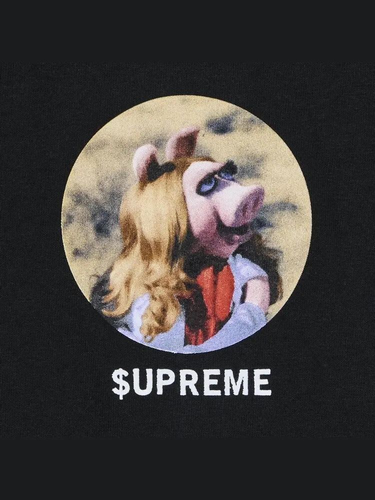 Футболка Supreme Miss Piggy Tee — изображение 3 из 3, черный