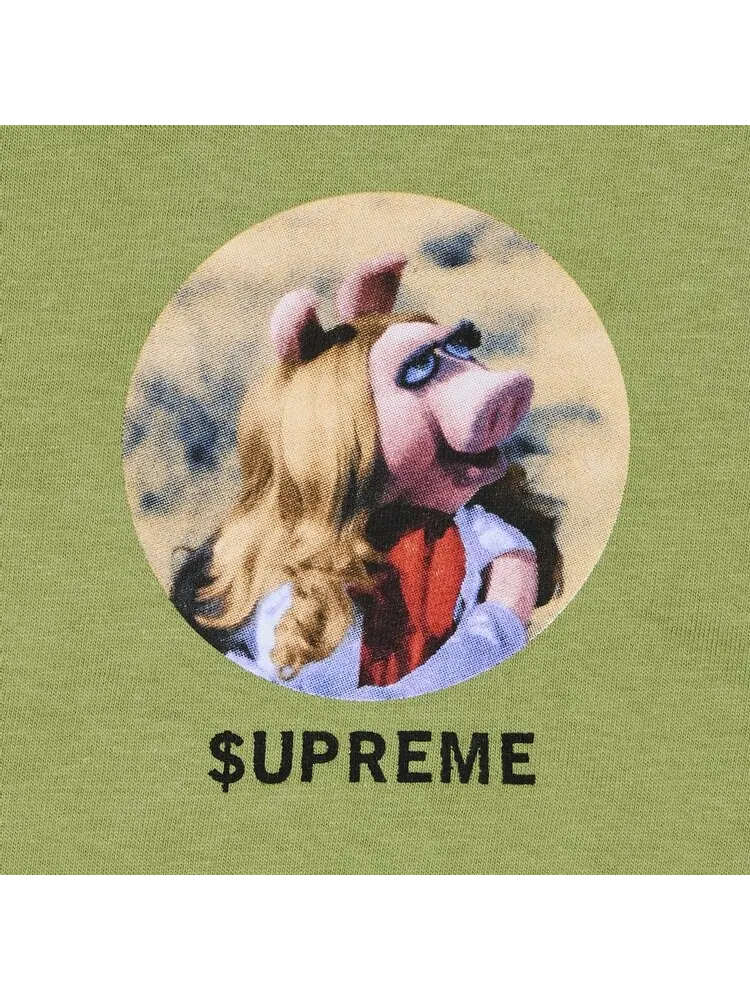 Футболка Supreme Miss Piggy Tee — изображение 3 из 3, мох
