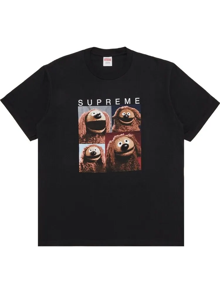 Футболка Supreme Rowlf 'Black' — изображение 1 из 2, черный