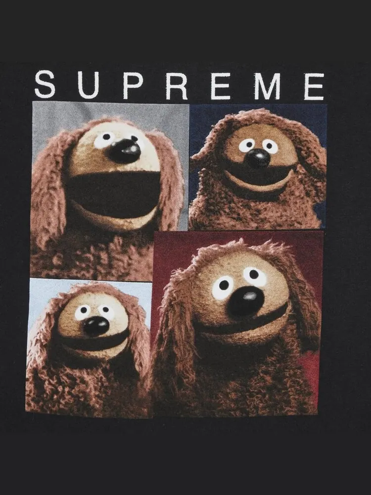 Футболка Supreme Rowlf 'Black' — изображение 2 из 2, черный