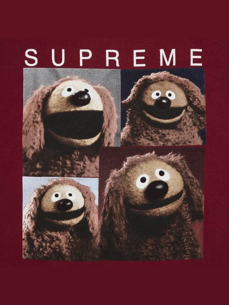 Футболка Supreme Rowlf 'Cardinal' — изображение 2 из 2, красный