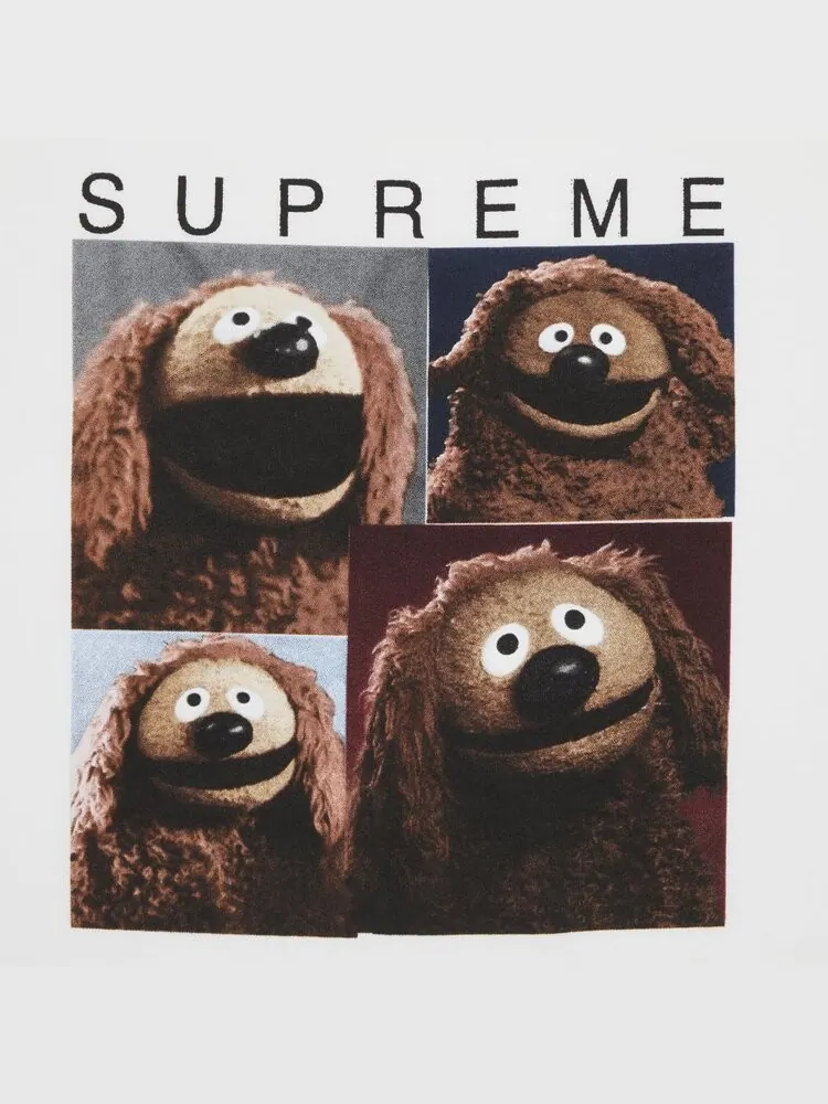 Футболка Supreme Rowlf 'White' — изображение 2 из 2, белый