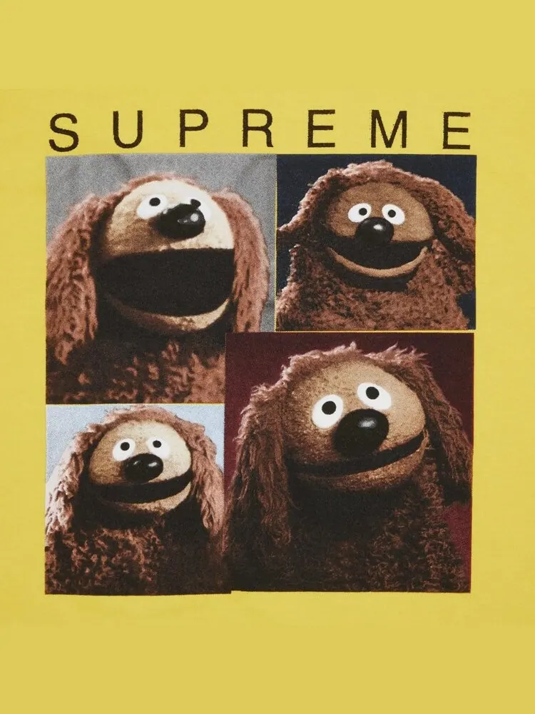 Футболка Supreme Rowlf 'Yellow' — изображение 2 из 2, желтый