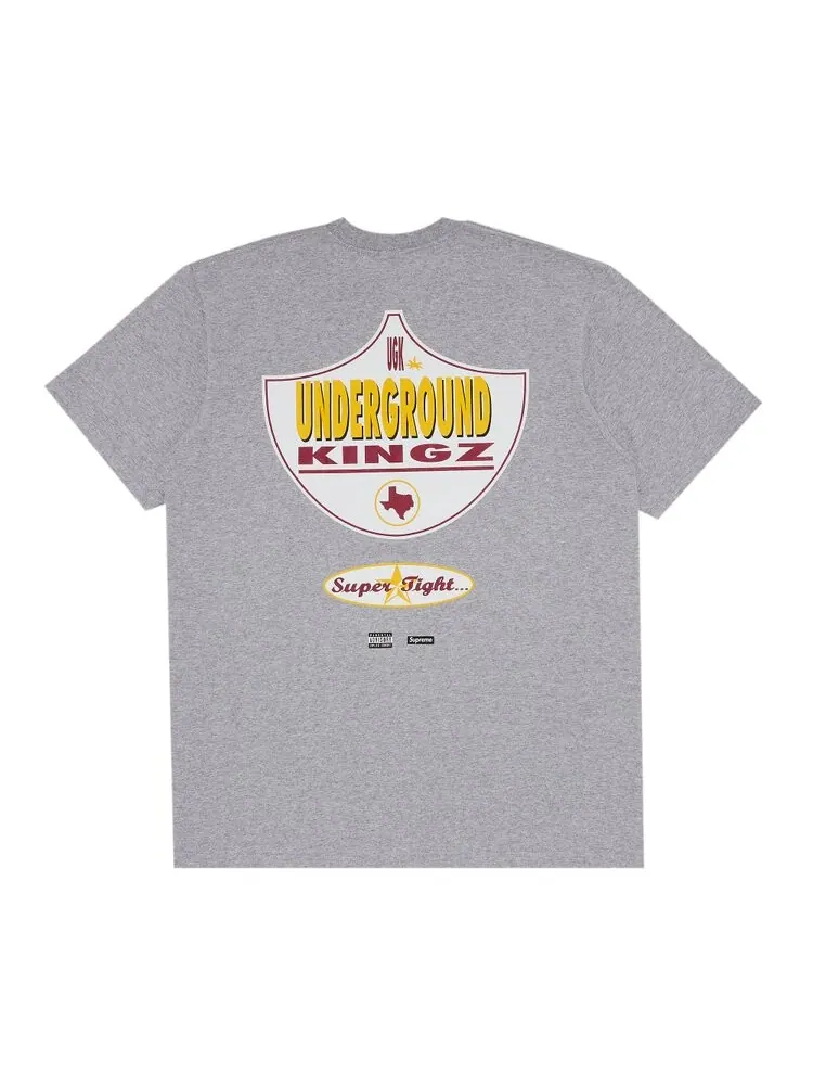 Футболка Supreme UGK Super Tight Tee — изображение 2 из 3, серый