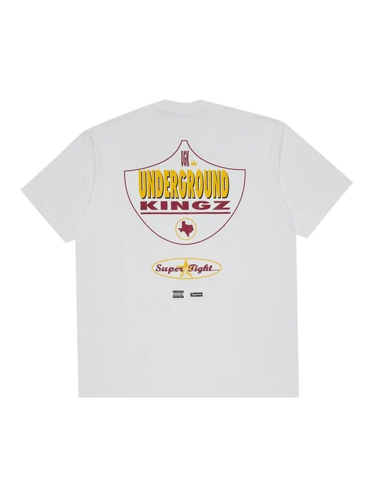 Футболка Supreme UGK Super Tight Tee — изображение 2 из 3, белый