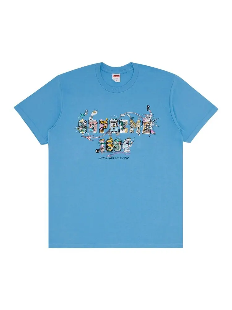 Футболка Supreme Varsity Tee — изображение 1 из 2, яркий синий