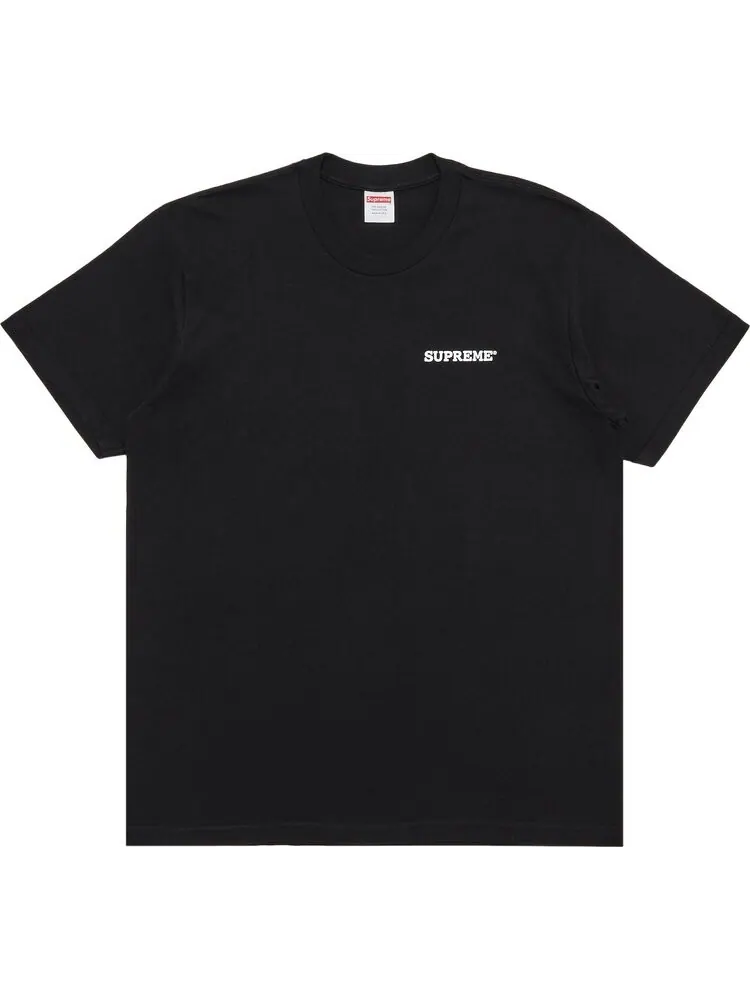 Футболка Supreme Patchwork 'Black' — изображение 1 из 3, черный