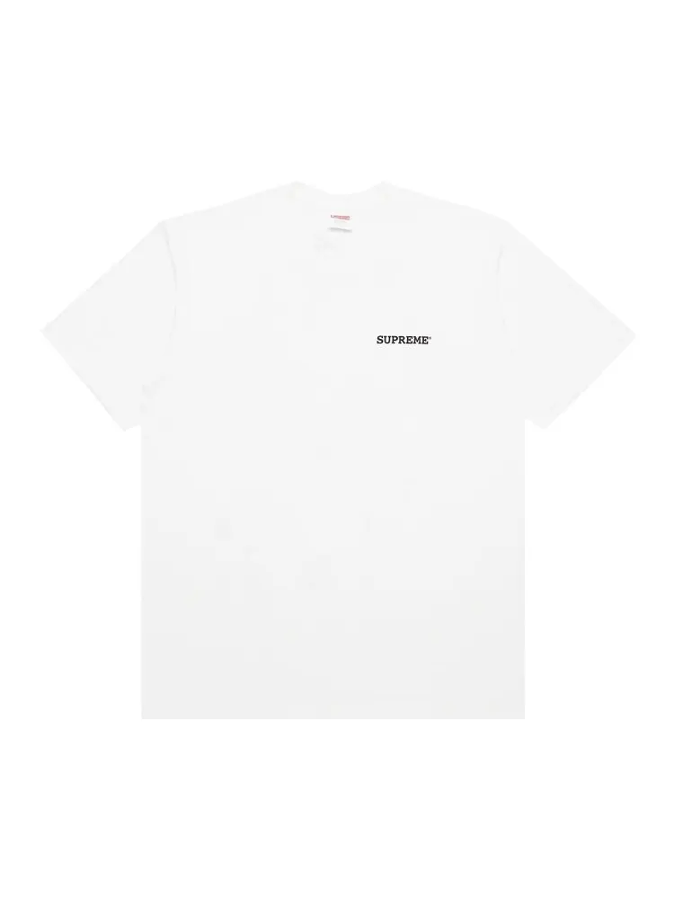 Футболка Supreme Patchwork 'White' — изображение 1 из 3, белый