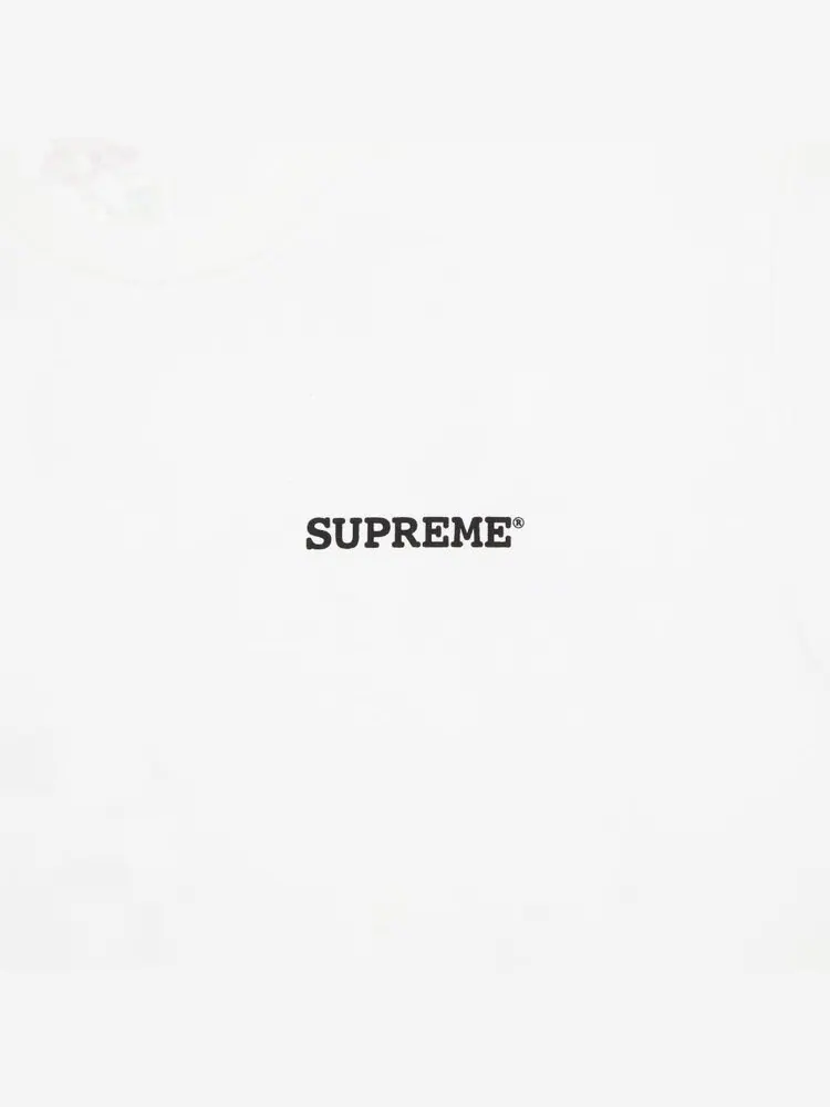 Футболка Supreme Patchwork 'White' — изображение 3 из 3, белый