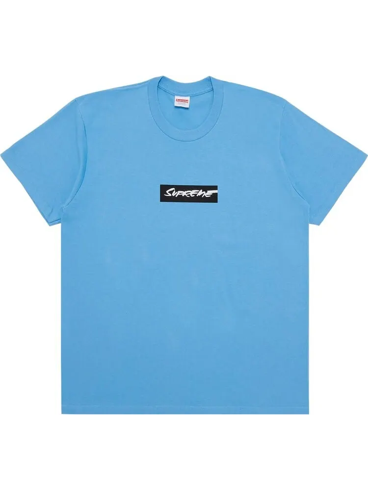 Футболка Supreme Futura Box Logo 'Bright Blue' — изображение 1 из 3, синий