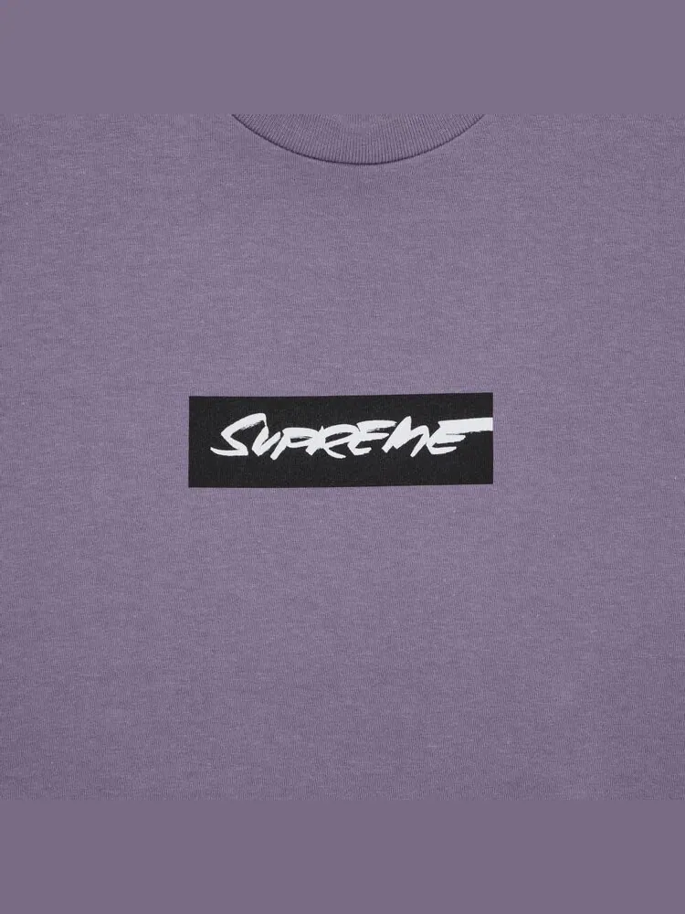 Футболка Supreme Futura Box Logo 'Dusty Purple' — изображение 3 из 3, фиолетовый