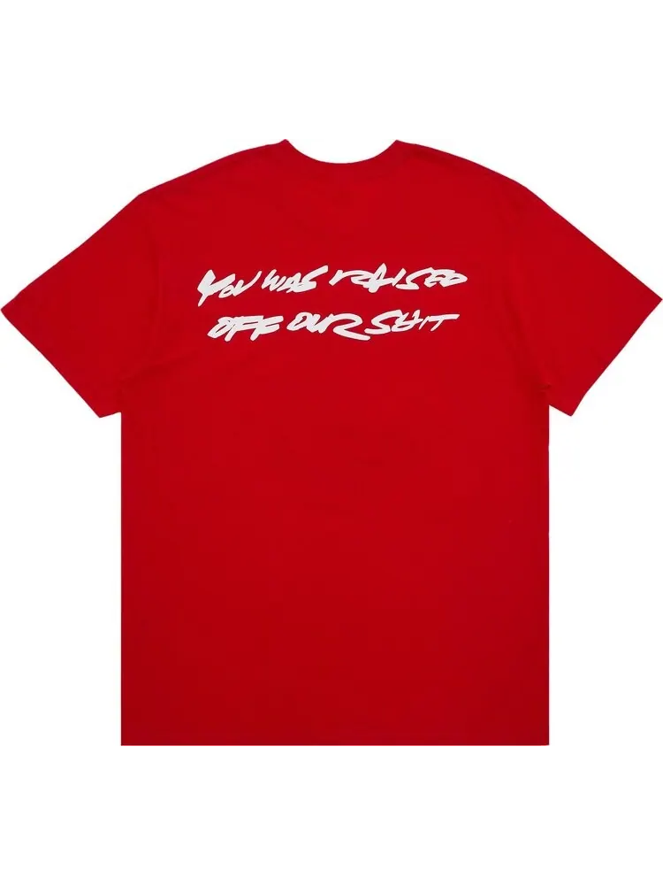 Футболка Supreme Futura Box Logo 'Red' — изображение 2 из 3, красный