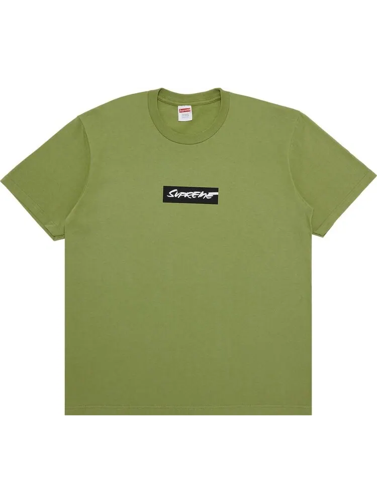Футболка Supreme Futura Box Logo 'Moss' Green — изображение 1 из 3, зеленый