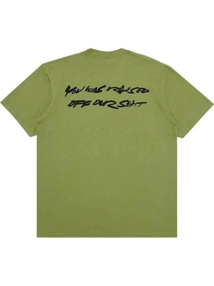 Футболка Supreme Futura Box Logo 'Moss' Green — изображение 2 из 3, зеленый