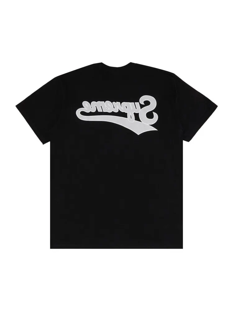 Футболка Supreme Backwards Tee — изображение 1 из 3, черный