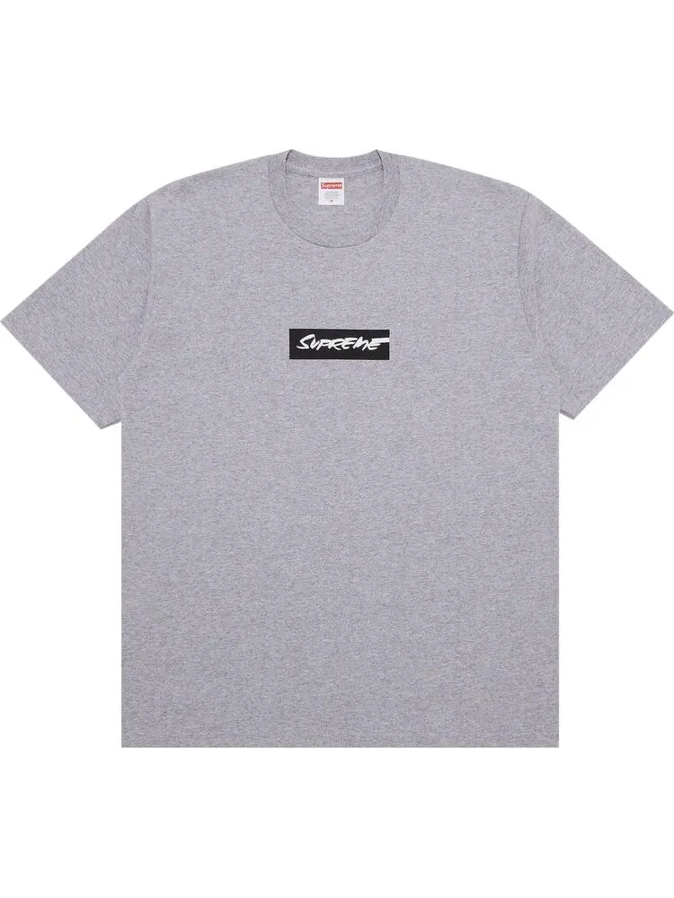 Футболка Supreme Futura Box Logo 'Heather Grey' — изображение 1 из 3, серый