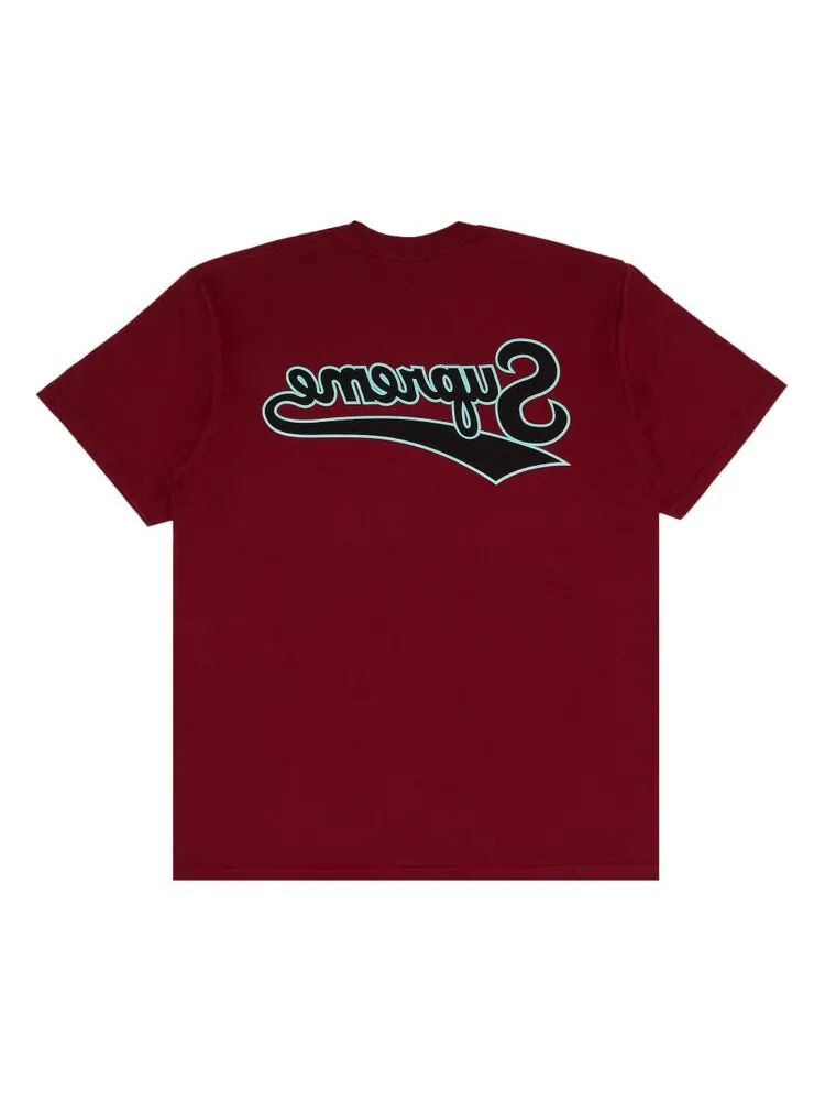 Футболка Supreme Backwards Tee — изображение 1 из 3, красный