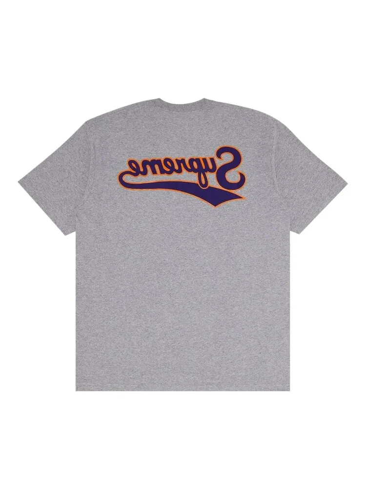 Футболка Supreme Backwards Tee — изображение 1 из 3, серый