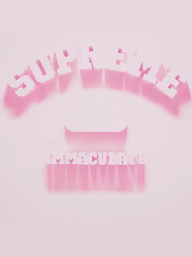 Футболка Supreme Shadow 'Light Pink' — изображение 2 из 2, розовый