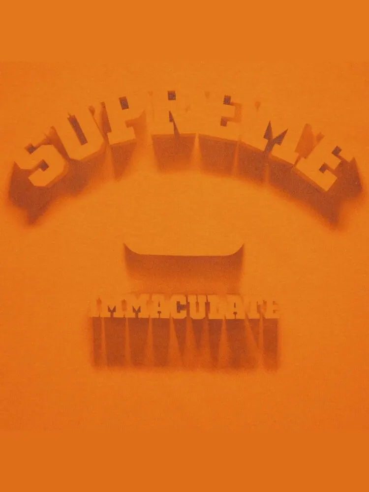 Футболка Supreme Shadow 'Orange' — изображение 2 из 2, оранжевый