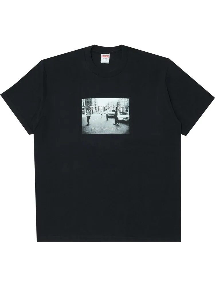 Футболка Supreme Crew 96 'Black' — изображение 1 из 2, черный