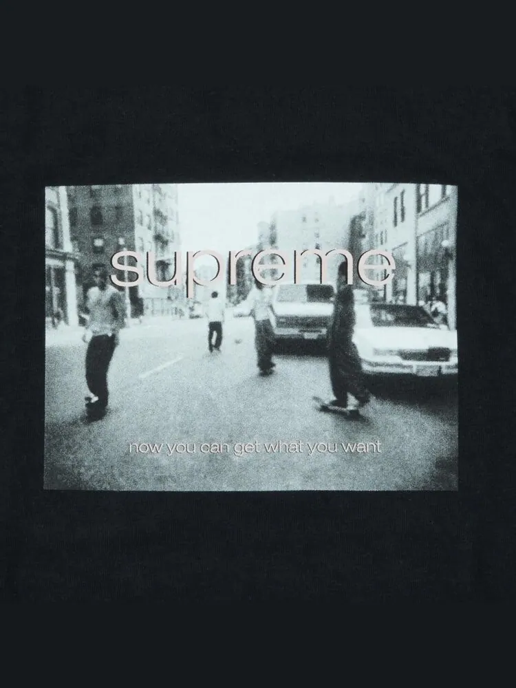 Футболка Supreme Crew 96 'Black' — изображение 2 из 2, черный