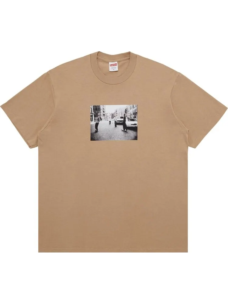 Футболка Supreme Crew 96 'Khaki' — изображение 1 из 2, загар