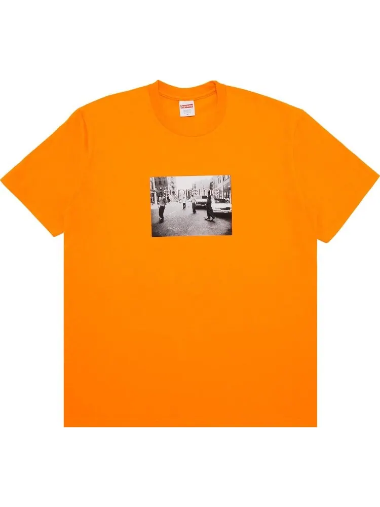 Футболка Supreme Crew 96 'Orange' — изображение 1 из 2, оранжевый