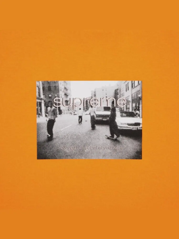 Футболка Supreme Crew 96 'Orange' — изображение 2 из 2, оранжевый