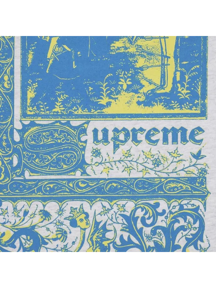 Лонгслив Supreme Saint Sebastian 'Ash Grey' — изображение 3 из 3, серый