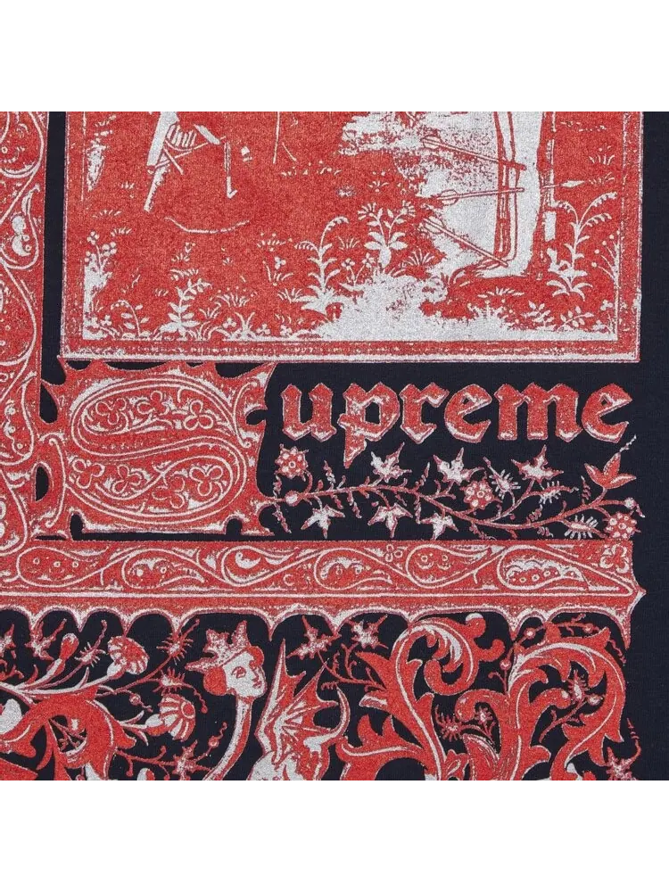 Лонгслив Supreme Saint Sebastian 'Navy' — изображение 3 из 3, синий