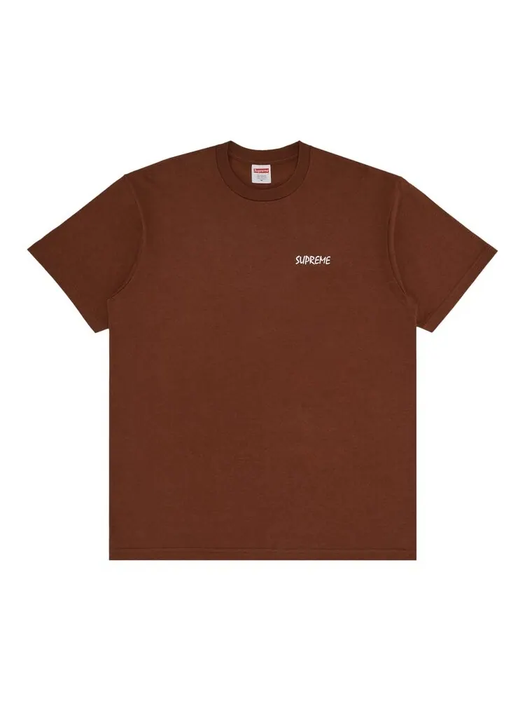 Футболка Supreme Black Cat Tee — изображение 1 из 3, коричневый