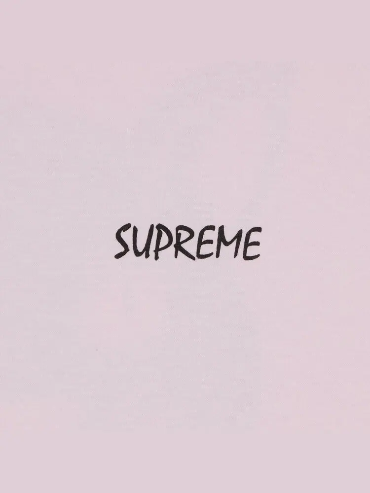 Футболка Supreme Black Cat Tee — изображение 3 из 3, розовый