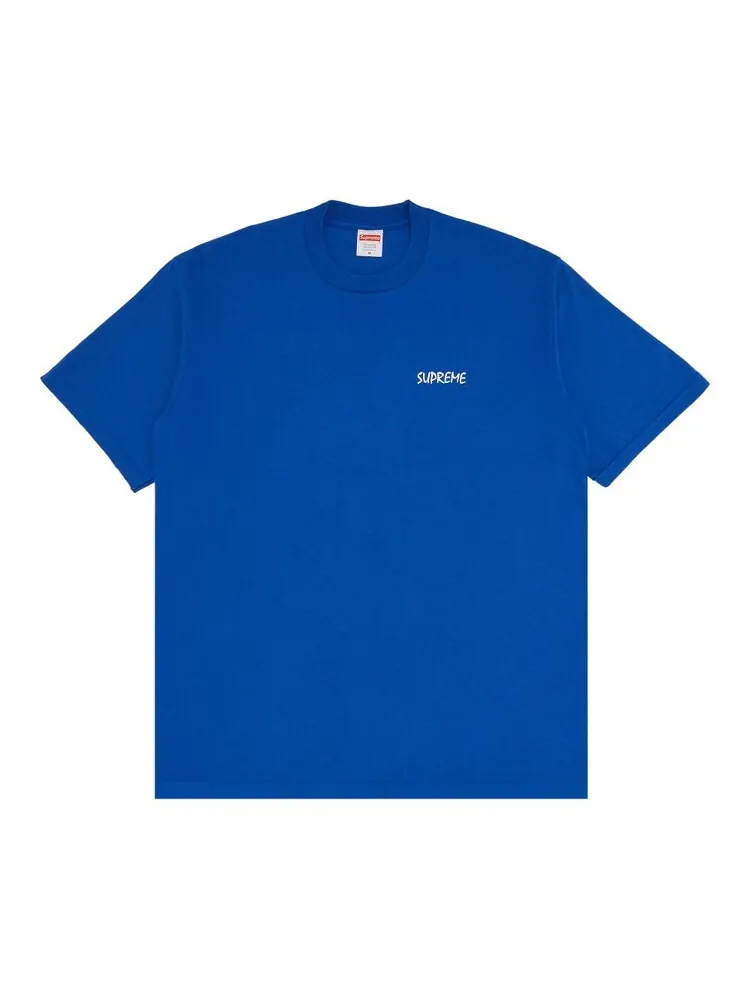 Футболка Supreme Black Cat Tee — изображение 1 из 3, королевский