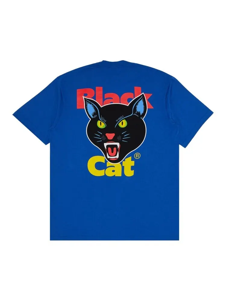 Футболка Supreme Black Cat Tee — изображение 2 из 3, королевский