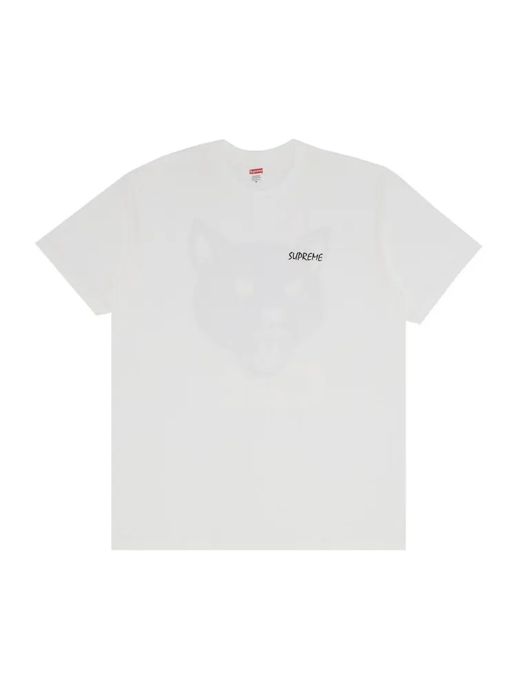 Футболка Supreme Black Cat Tee — изображение 1 из 3, белый
