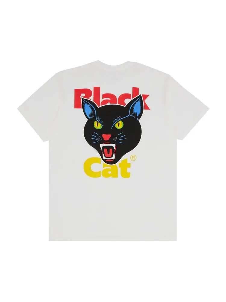 Футболка Supreme Black Cat Tee — изображение 2 из 3, белый