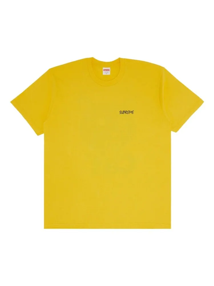 Футболка Supreme Black Cat Tee — изображение 1 из 3, желтый