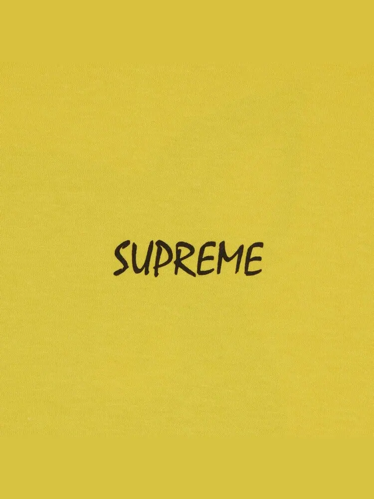 Футболка Supreme Black Cat Tee — изображение 3 из 3, желтый