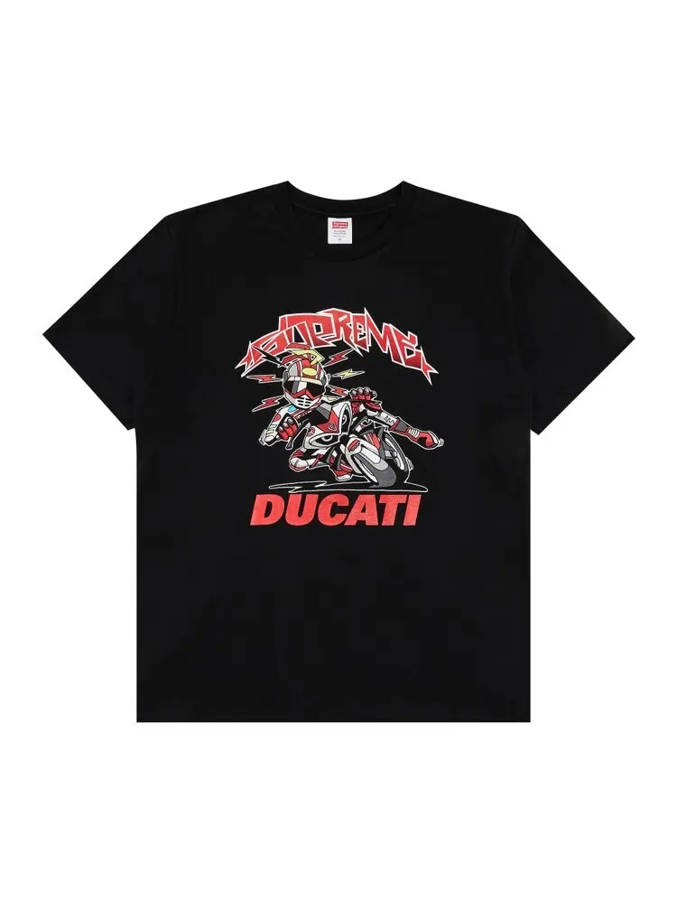 Футболка Supreme x Ducati Bike Tee — изображение 1 из 3, черный