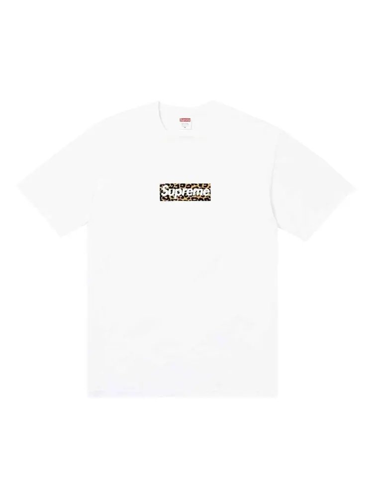 Футболка Supreme Shanghai Box Logo Tee — изображение 1 из 1, белый