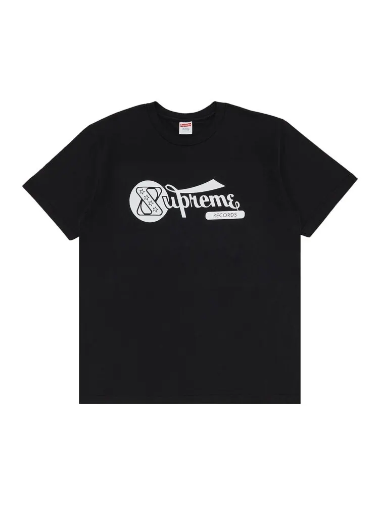 Футболка Supreme Records Tee — изображение 1 из 2, черный