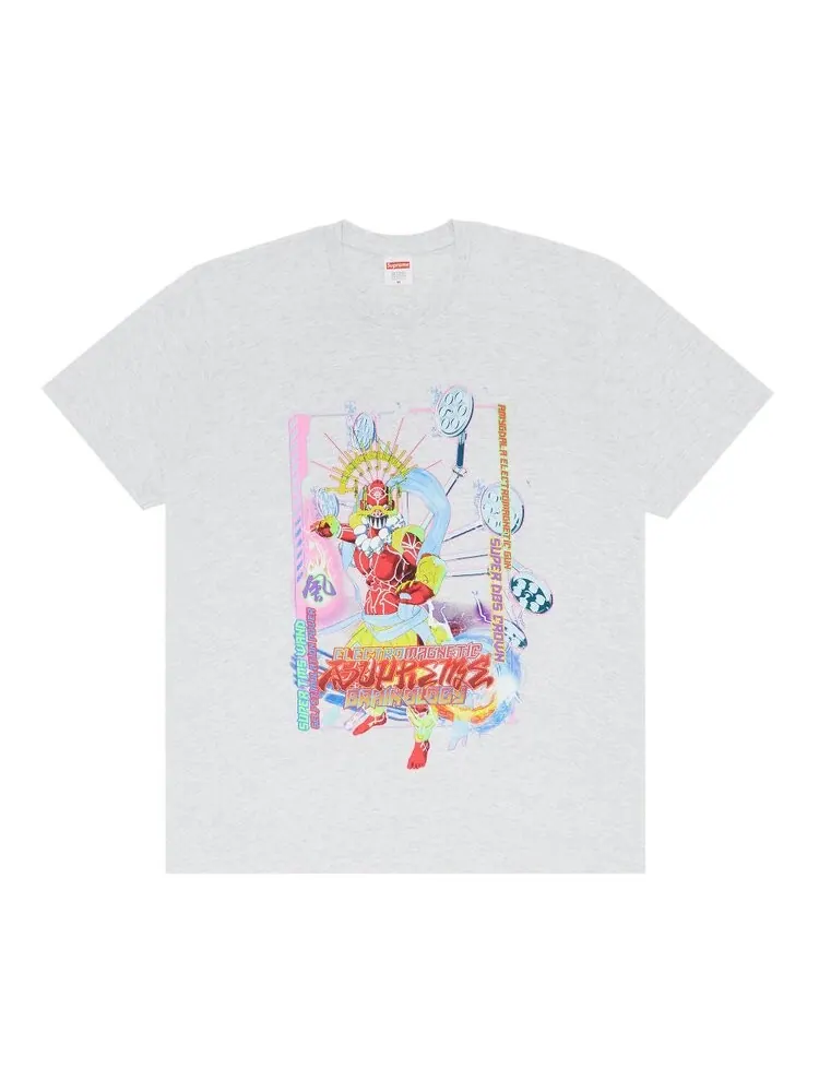 Футболка Supreme Electromagnetic Tee — изображение 1 из 3, серый