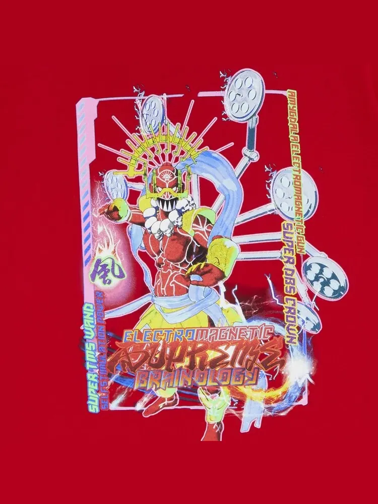 Футболка Supreme Electromagnetic Tee — изображение 3 из 3, красный