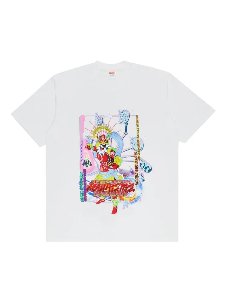 Футболка Supreme Electromagnetic Tee — изображение 1 из 3, белый