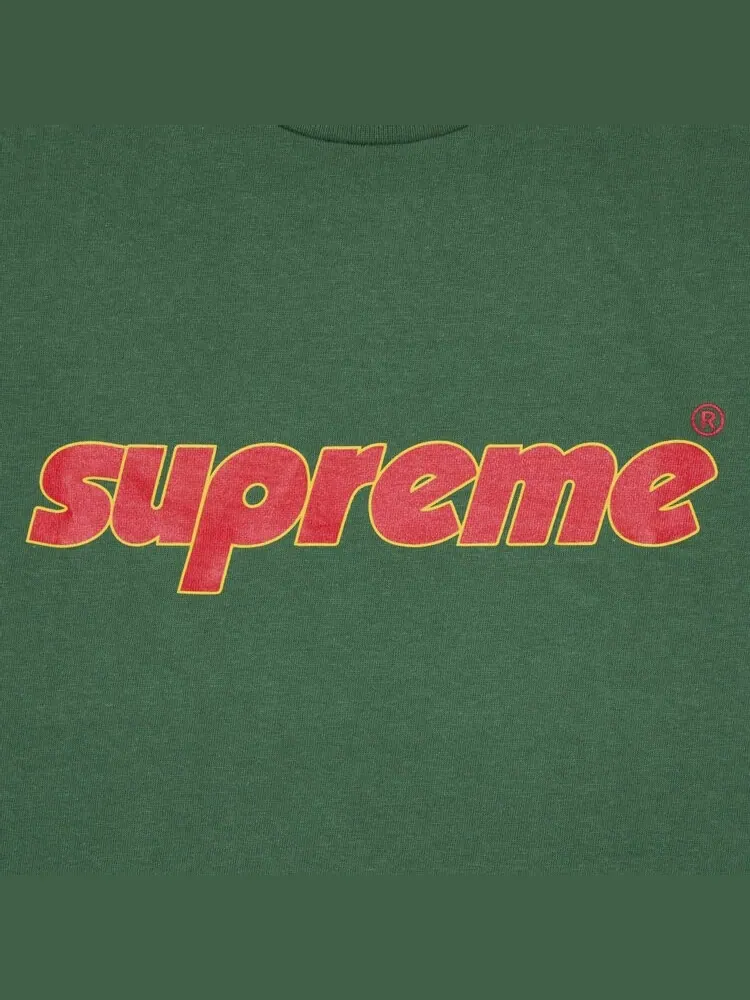Футболка Supreme Pinline Tee — изображение 2 из 2, зеленый