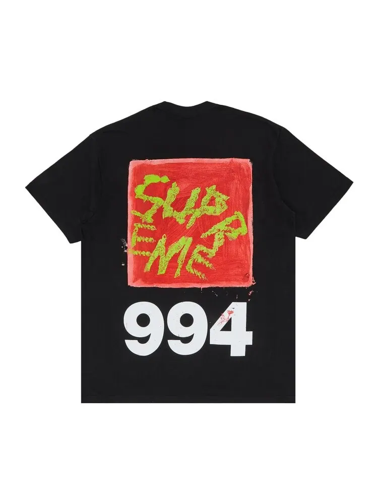 Футболка Supreme Paint Tee — изображение 1 из 3, черный