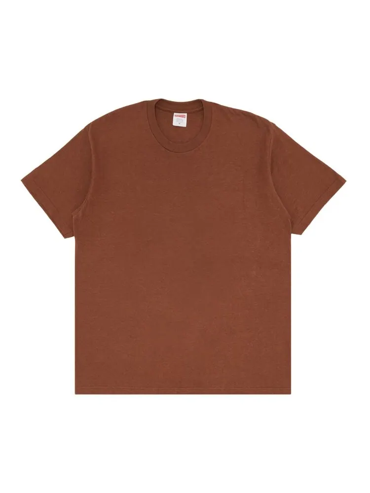 Футболка Supreme Paint Tee — изображение 2 из 3, коричневый